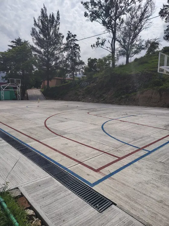 Cancha de basquetbol de la EST 95